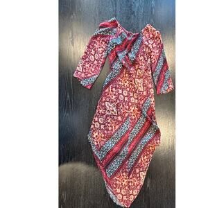 Boho-Style Midi Dress